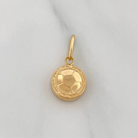 Dije Escudo Colombia 0.7 g / 3/4 in Oro Amarillo 18K