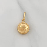 Dije Escudo Colombia 0.7 g / 3/4 in Oro Amarillo 18K