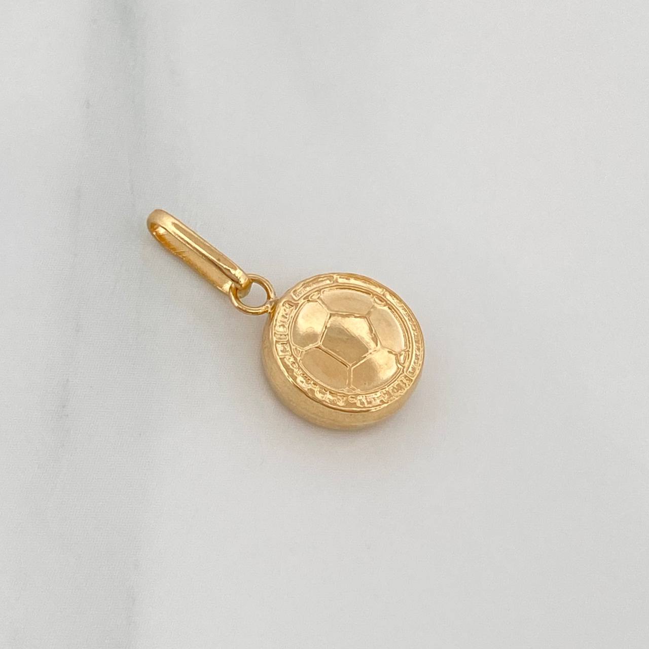 Dije Escudo Colombia 0.7 g / 3/4 in Oro Amarillo 18K