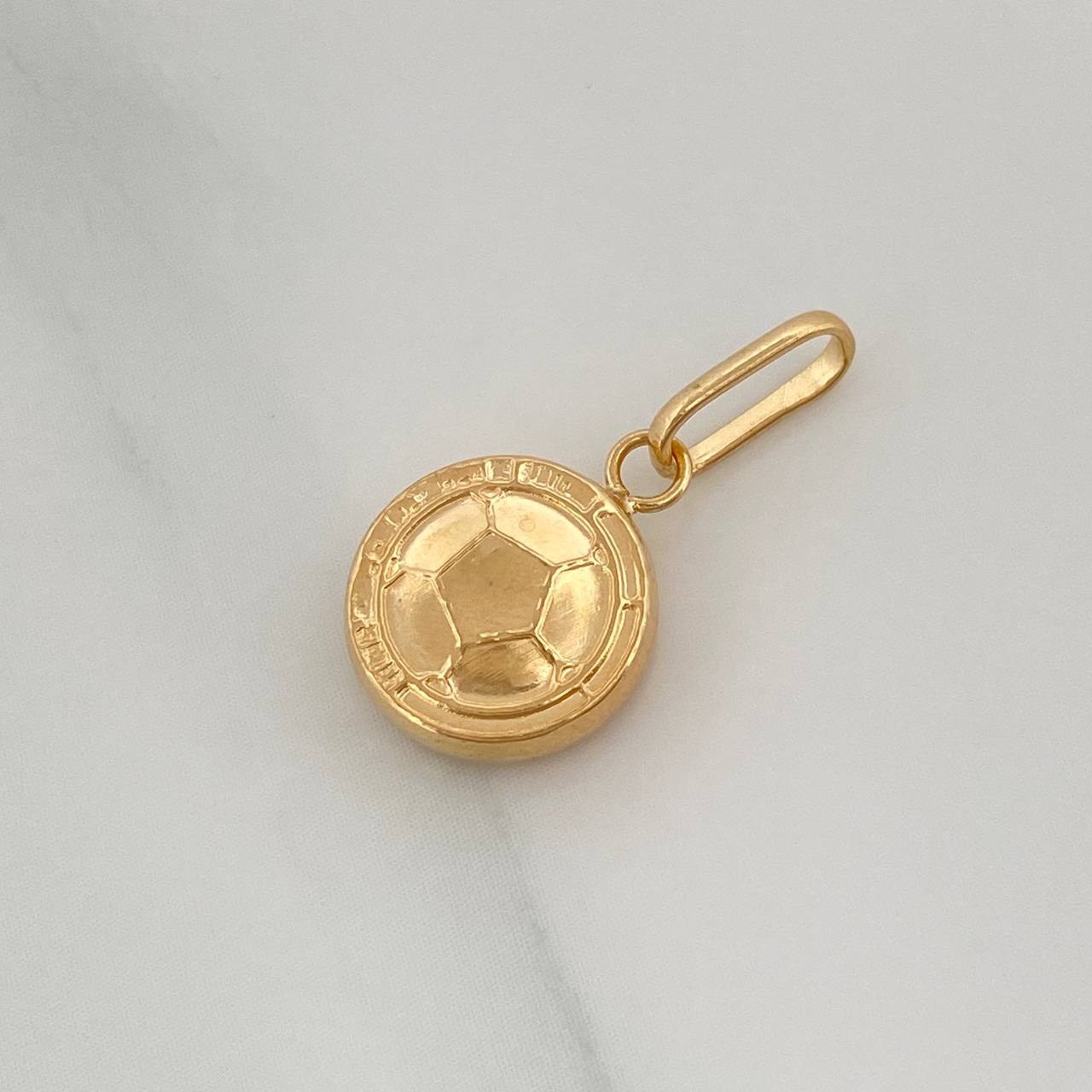 Dije Escudo Colombia 0.7 g / 3/4 in Oro Amarillo 18K