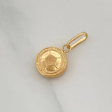 Dije Escudo Colombia 0.7 g / 3/4 in Oro Amarillo 18K