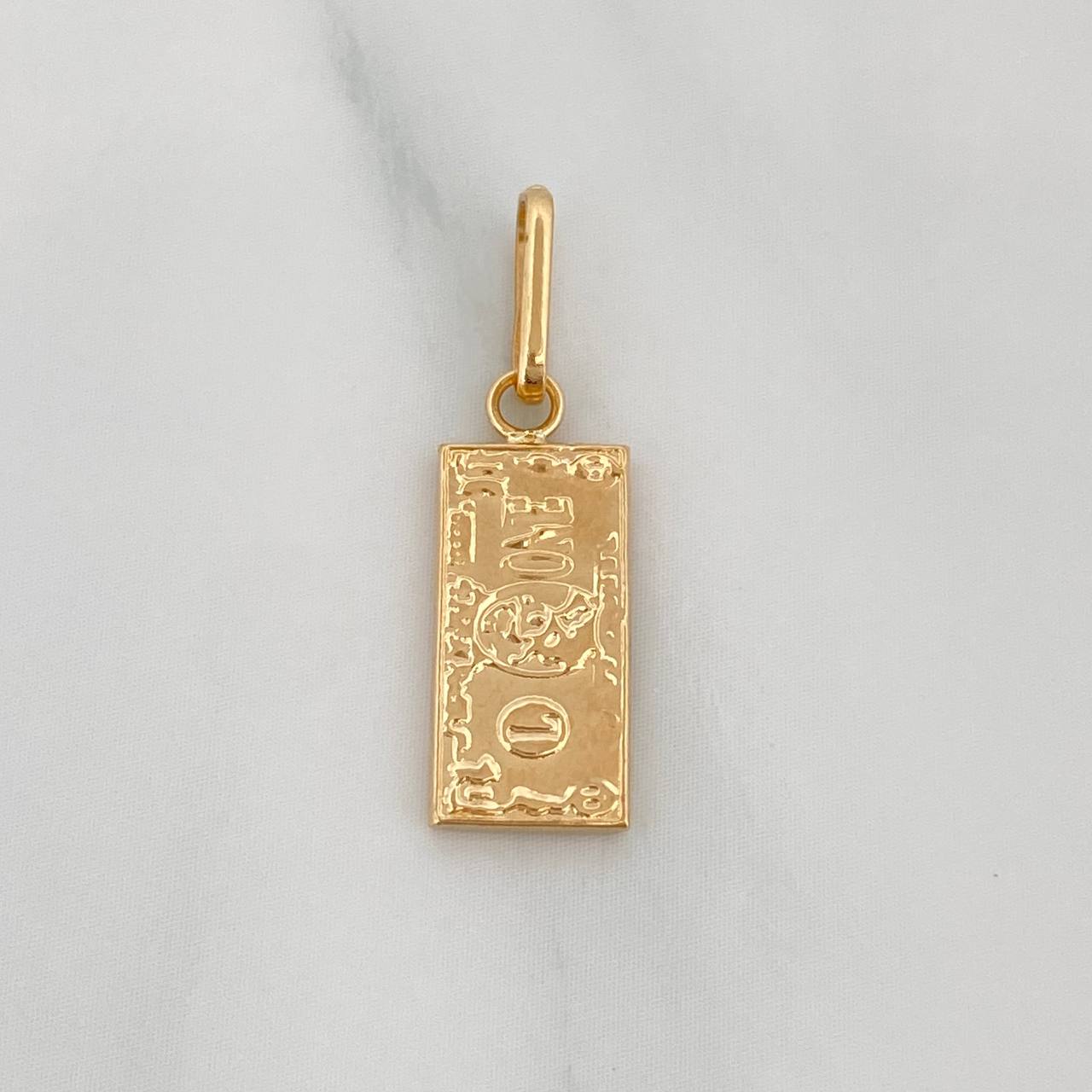 Dije One Dolar 0.7 g / 1 in Oro Amarillo 18K