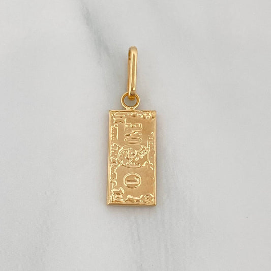 Dije One Dolar 0.7 g / 1 in Oro Amarillo 18K
