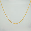 Cadena Lazo 0.85g / 18 in / 1.1mm Oro Amarillo 18K