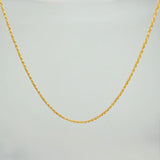 Cadena Lazo 2 g / 19 3/4 in / 2 mm Oro Amarillo 18K