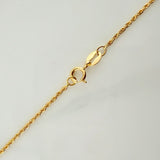 Cadena Lazo 0.95gr / 20 in / 1.17mm Oro Amarillo +3 18K $