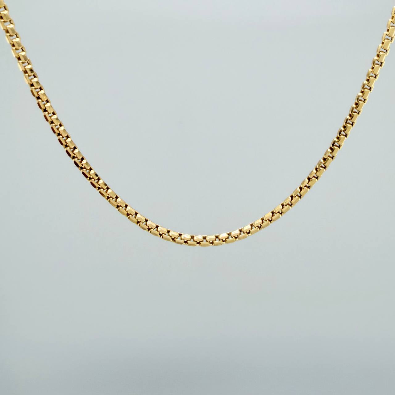 Cadena Veneciana 5.25gr / 20 in / 1.66mm Oro Amarillo +3 18K $