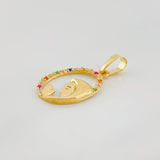 Dije Virgen Maria 1.1g / 3/4 in Oro Amarillo 18K
