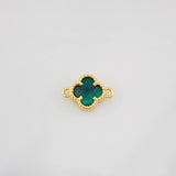 Charm Clover 0.7g / 1/2 in Yellow Gold 18K