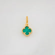 Dije Trebol 0.8g / 1/2 in Oro Amarillo 18K