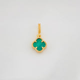 Dije Trebol 0.8g / 1/2 in Oro Amarillo 18K