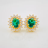 Topos Halo Circulo 4.5g / in / 11.34mm Oro Amarillo 18K