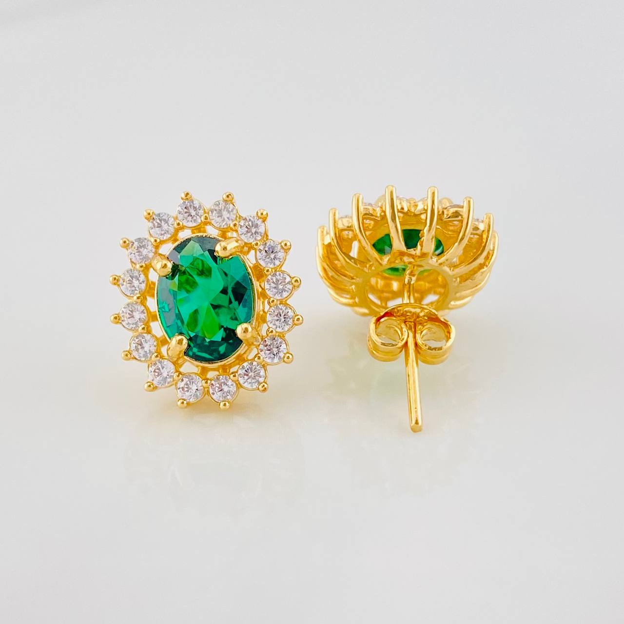 Topos Halo Circulo 4.5g / in / 11.34mm Oro Amarillo 18K