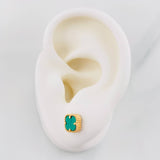 Topos Trebol 1.7g / in / 6.59mm Oro Amarillo 18K