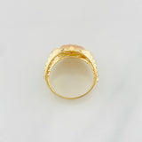 Halo Ring 5.9g / T8 Three Golds 18K