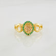 15's Ring 2.3g / T7 1/4 Two Yellow Pink Golds 18K