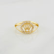Crown Ring 1.45g / T6 1/4 Yellow Gold 18K