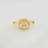 Crown Ring 1.5g / T6 1/4 Yellow Gold 18K