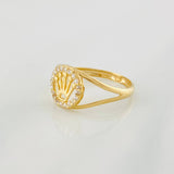 Crown Ring 1.45g / T6 1/4 Yellow Gold 18K