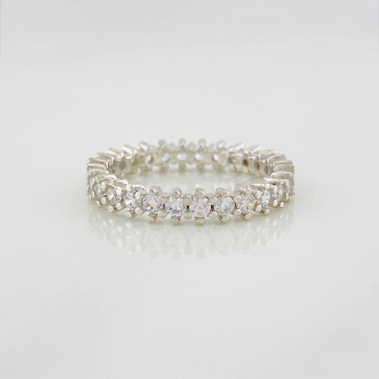 Anillo Churumbela 2.8g / T6 1/4 Oro Blanco 18K