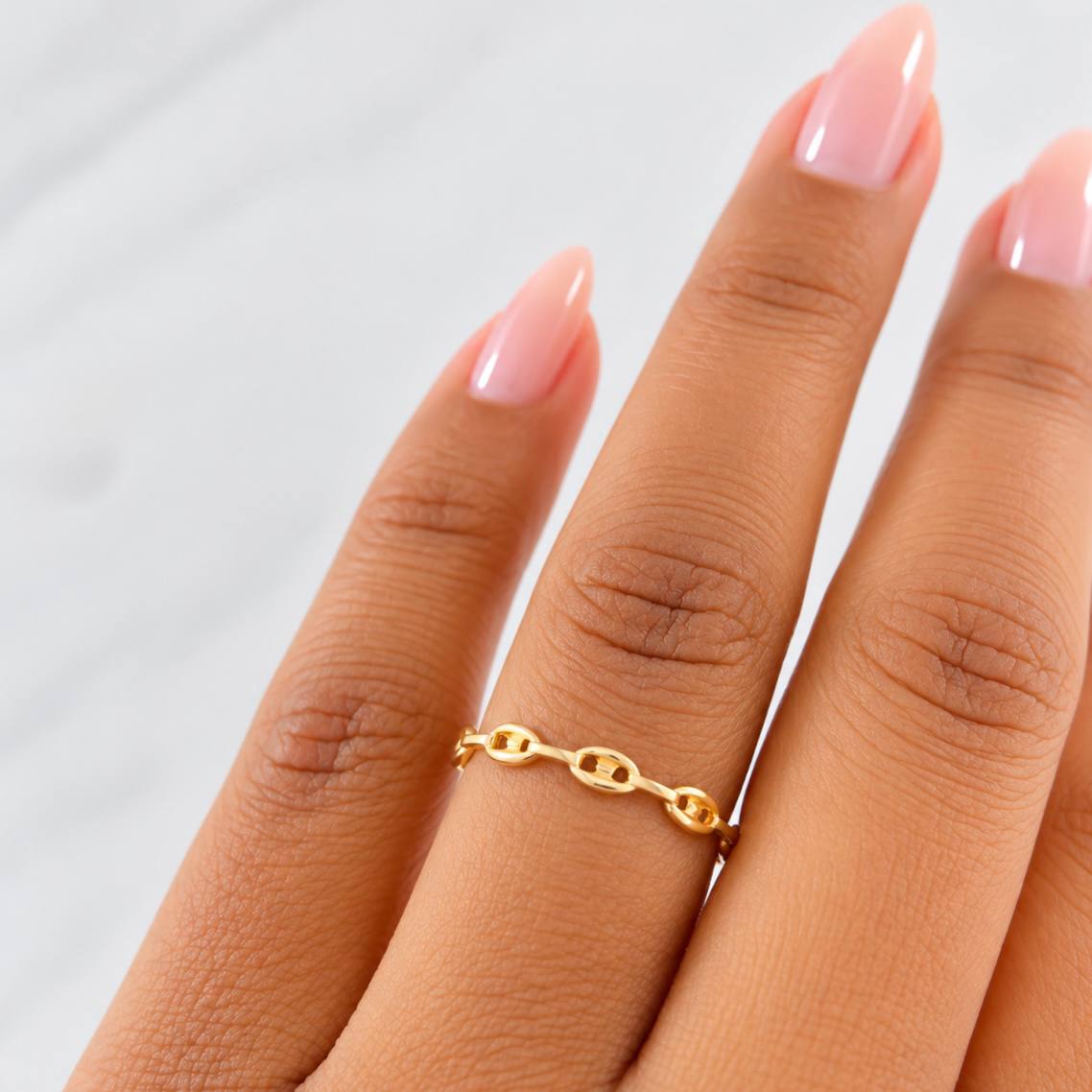 GC Ring 0.95g / T6 1/2 Yellow Gold 18K
