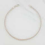 Pulso Ice 4.5g / 20.2cm / 2.39mm Oro Blanco 18K