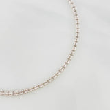 Pulso Ice 4.5g / 20.2cm / 2.39mm Oro Blanco 18K