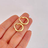 Hoop Earrings Arielle 1.85g / 3/4 in 18K Yellow Gold