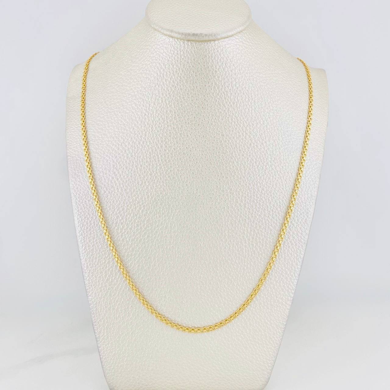 Bismark Chain 8.9g / 24 in / 2.51mm Yellow Gold 18K
