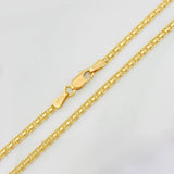 Bismark Chain 8.9g / 24 in / 2.51mm Yellow Gold 18K