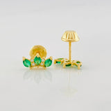Topos Tiara 0.7g / in / 8.6mm Oro Amarillo 18K