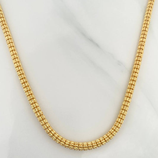 Cadena Ice 31.4 g / 23 3/4 in / 3.9 mm Oro Amarillo 18K