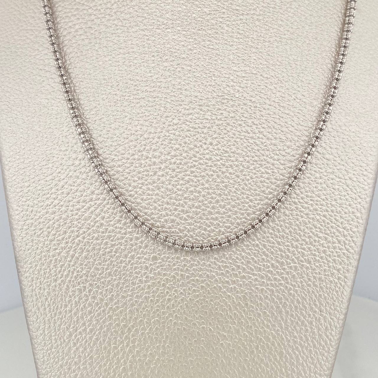 Ice Chain 15.75 g / 23 3/4 in / 2.2 mm 18K White Gold