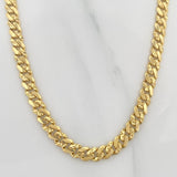 Cadena Cubana Infinito 19.2 g / 24 in / 4.6 mm Oro Amarillo 18K