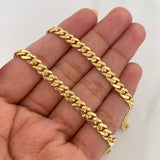 Cadena Cubana Infinito 19.2 g / 24 in / 4.6 mm Oro Amarillo 18K