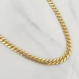 Cadena Cubana Infinito 19.4 g / 24 in / 4.6 mm Oro Amarillo 18K