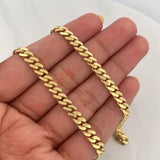 Cadena Cubana Infinito 19.4 g / 24 in / 4.6 mm Oro Amarillo 18K
