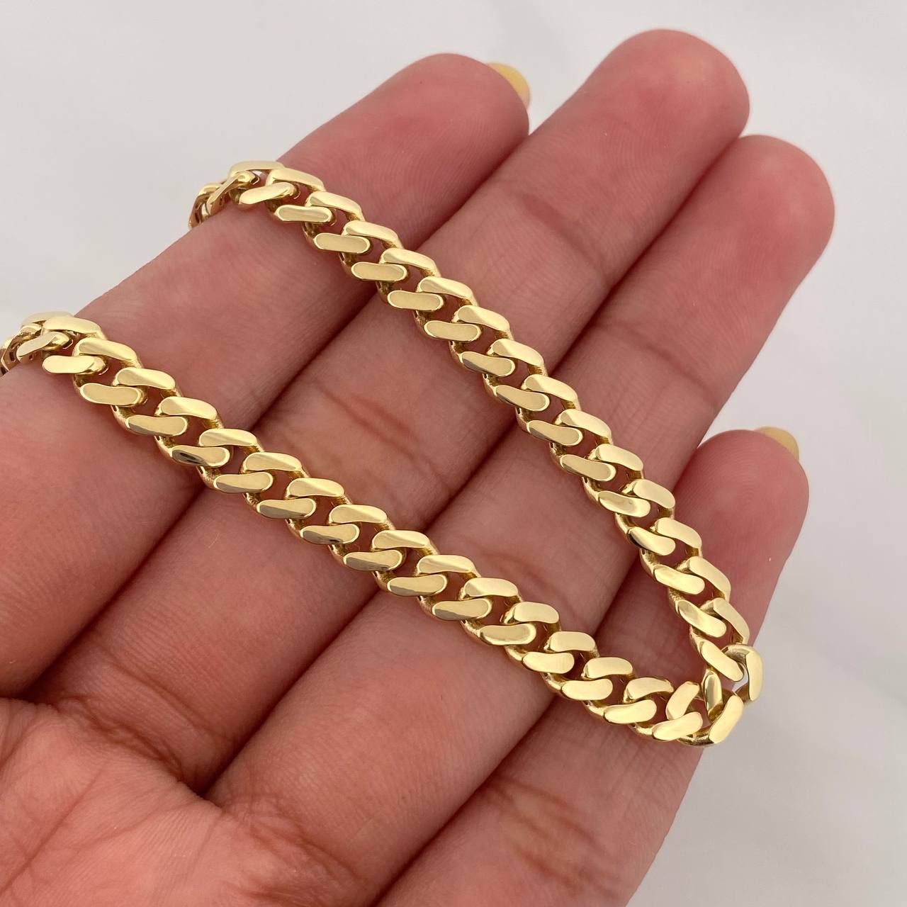 Cuban Links Bracelet Infinite 6.85 g / 8 1/4 in / 4.8 mm 18K Yellow Gold