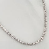 Ice Chain 12.4 g / 23 3/4 in / 2.3 mm 18K White Gold