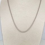 Ice Chain 12.4 g / 23 3/4 in / 2.3 mm 18K White Gold