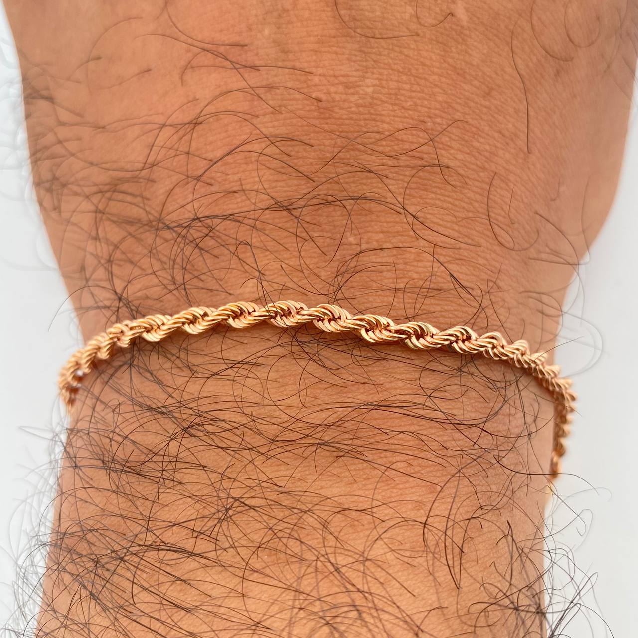 Pulso Lazo 2.8gr / 7 1/2 in / 3.2mm Oro Rosa +3 18K %