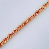 Pulso Lazo 2.8gr / 7 1/2 in / 3.2mm Oro Rosa +3 18K %