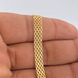 Pulso China 7.55gr / 7 3/4 in / 6.4mm Oro Amarillo +1 18K %