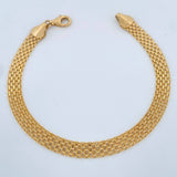 Pulso China 7.55gr / 7 3/4 in / 6.4mm Oro Amarillo +1 18K %