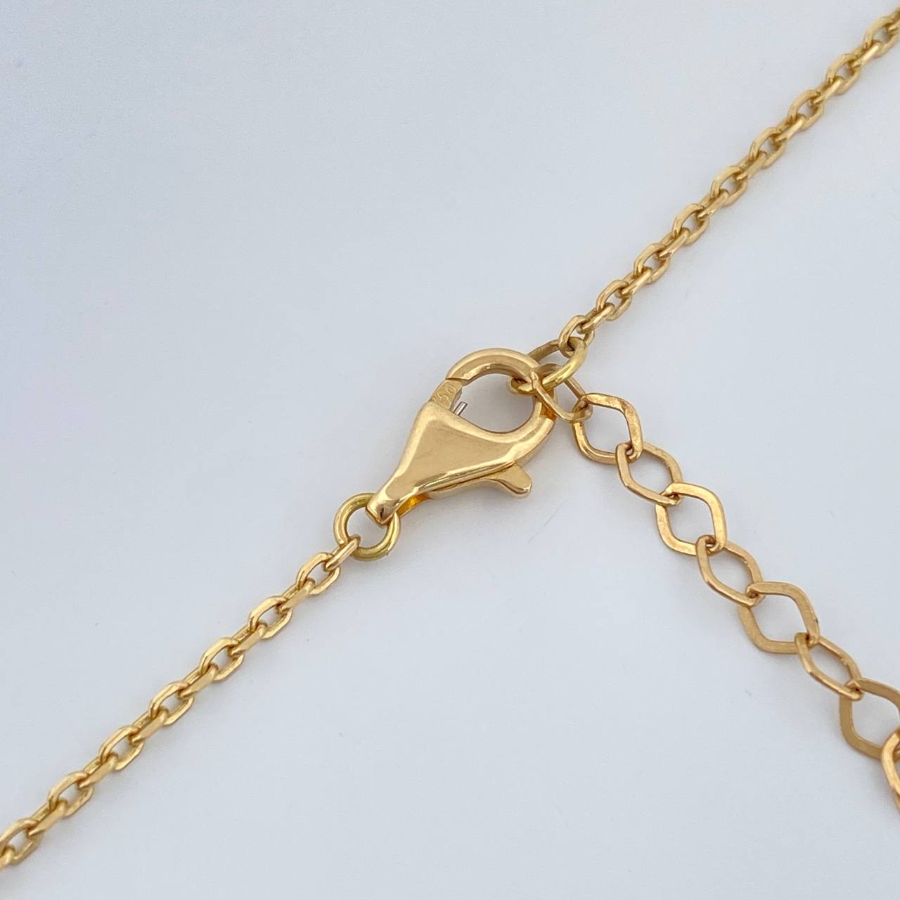 Cadena  MSK  Aro Seguido 5.7gr / 19 in / 1.35mm Oro Amarillo +3 18K %