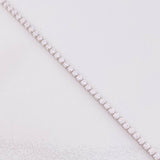 Pulso Tenis 2.4g / 6 1/2 in / 1.8mm Oro Blanco 18K