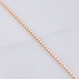 Pulso Tenis 2.75g / 7 in / 1.8mm Oro Rosa 18K