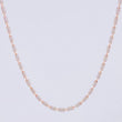 Cadena Ice 7.95g / 20 in / 2mm Dos Oros Blanco Rosa 18K