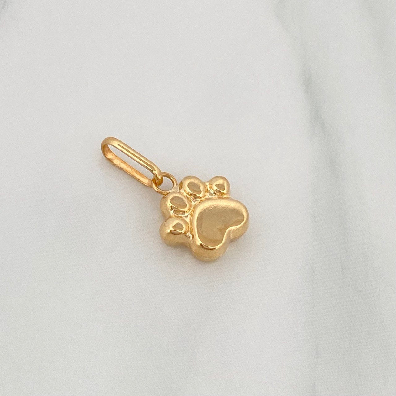 Pendant Huella 0.65 g / 3/4 in Yellow Gold 18K