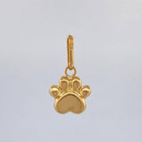 Pendant Huella 0.65 g / 3/4 in Yellow Gold 18K